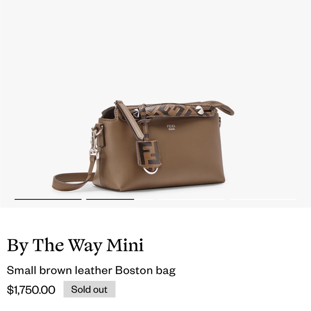 Fendi by the way mini brown. Like new!!